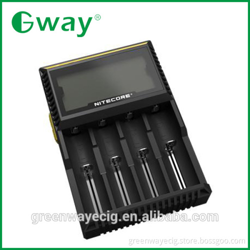 nitecore lcd charger D4 wholesale nitecore d4 intelligent charger for 18650 Li-ion battery nitecore i4 charger